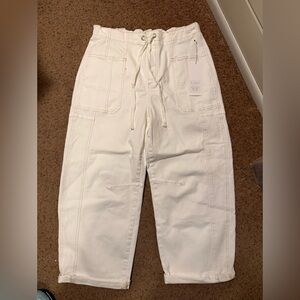 Risen barrel leg pants NWT